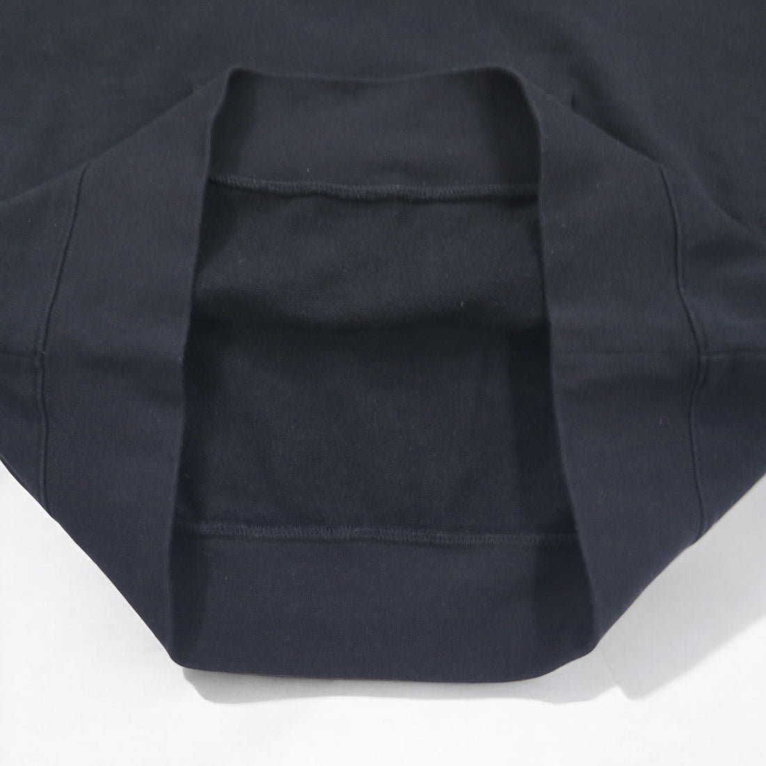 Champion Pullover Sweatshirt Hoodie M Black Cotton Big Logo C3-R101