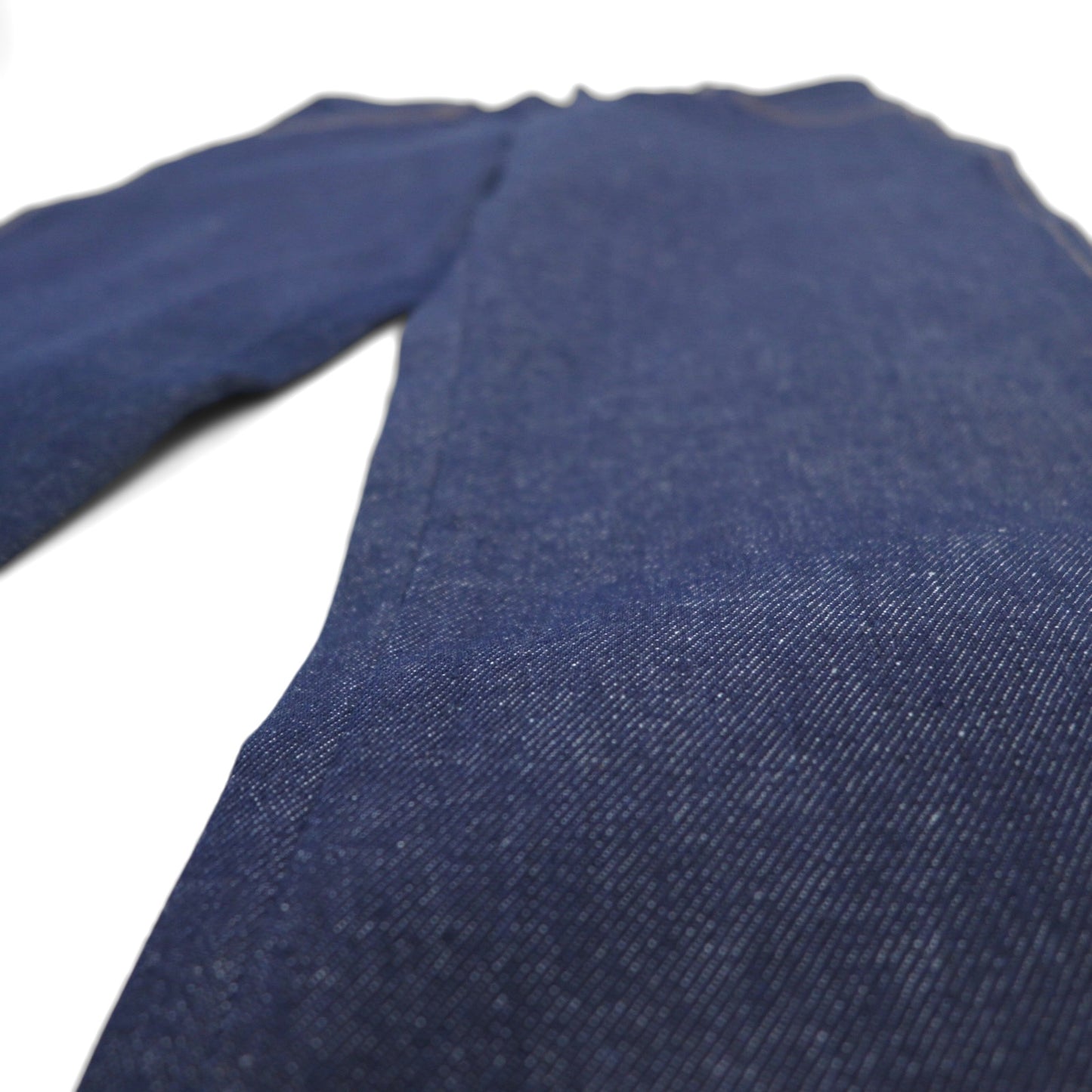 RUSTLER (Wrangler) 90s Rigid Flare Denim Jeans, Size L, Indigo, Bootcut, 87620NV