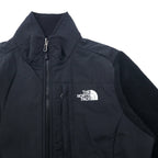 THE NORTH FACE Denali Jacket POLARTEC Fleece S Black Polyester One Point Logo Embroidery