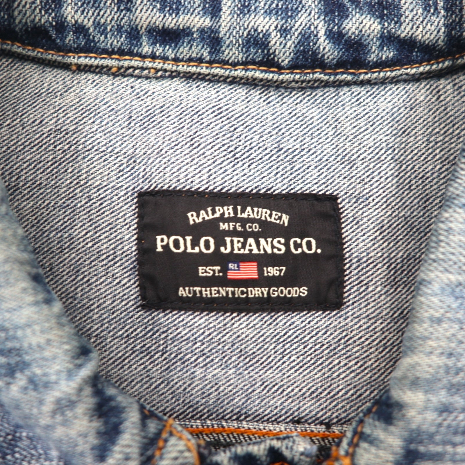 POLO JEANS ( RALPH LAUREN ) 90年代 デニムジャケット Gジャン L