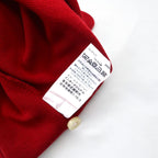 L.L.Bean 長袖 ポロシャツ L レッド コットン 鹿の子 TRADITIONAL FIT 300459