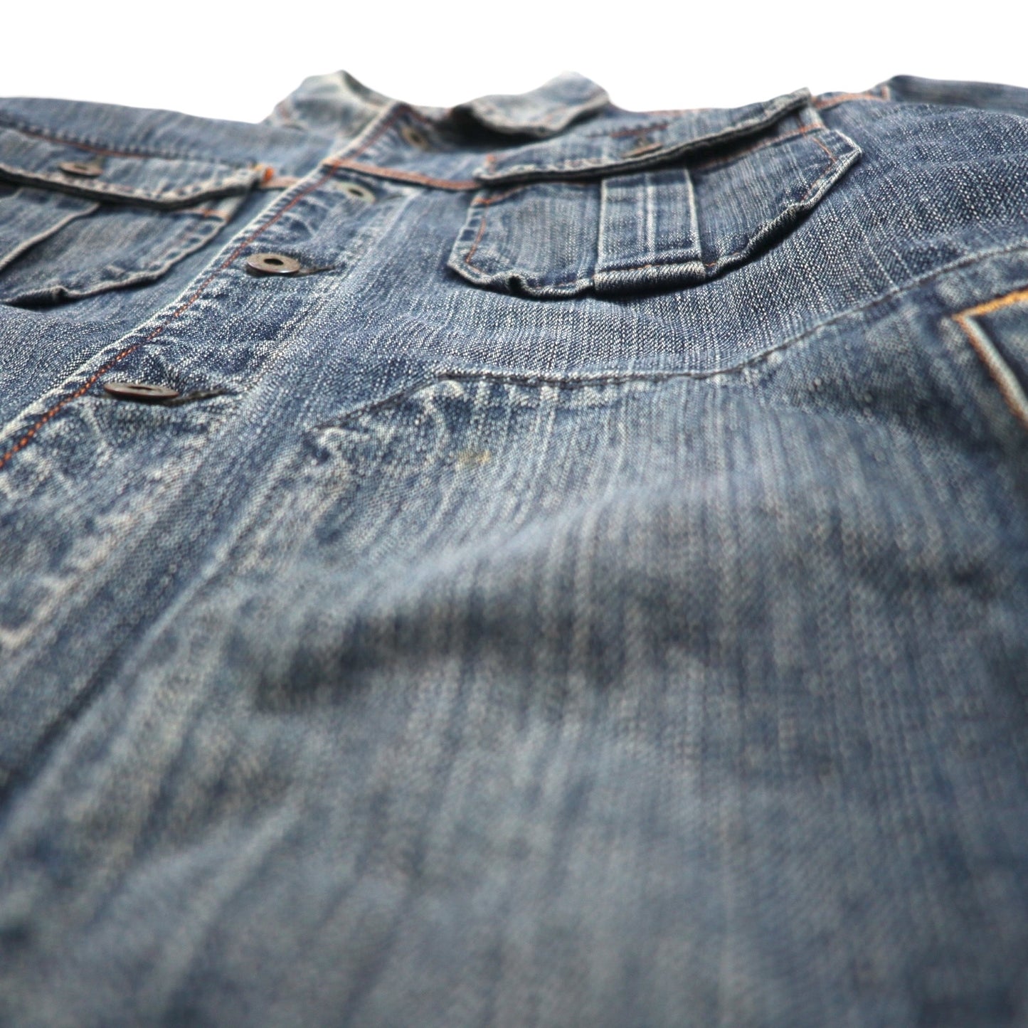 POLO JEANS (RALPH LAUREN) 90s Denim Jacket, Size L, Indigo, GIVE JAKET 3YU18