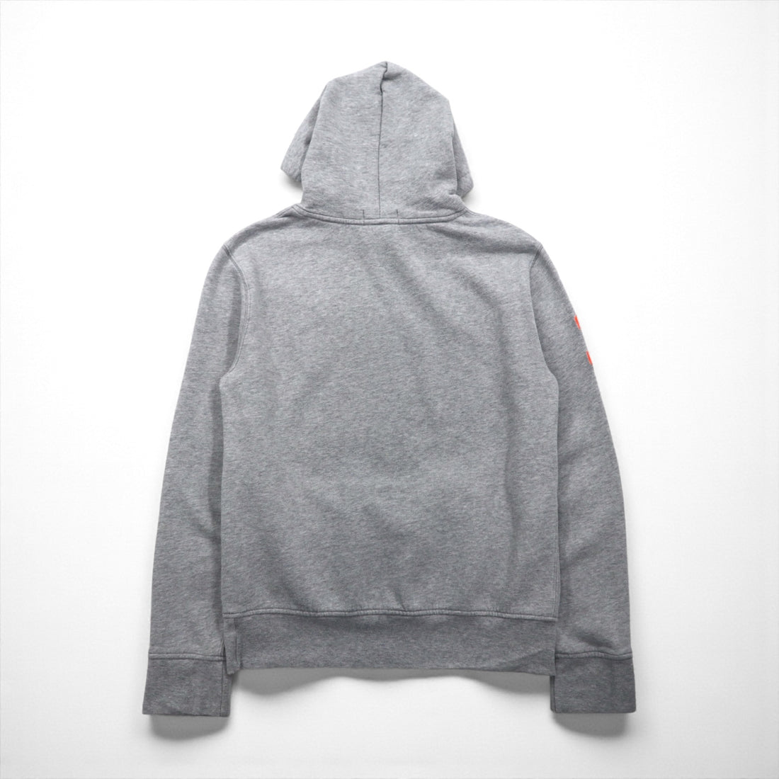 Polo Ralph Lauren Big Pony Embroidery Pullover Hoodie M Gray Cotton Kangaroo Pocket