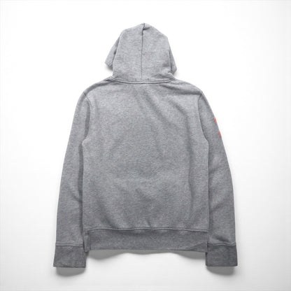 Polo Ralph Lauren ビッグポニー 刺繍 プルオーバー パーカー M グレー コットン カンガルーポケット
