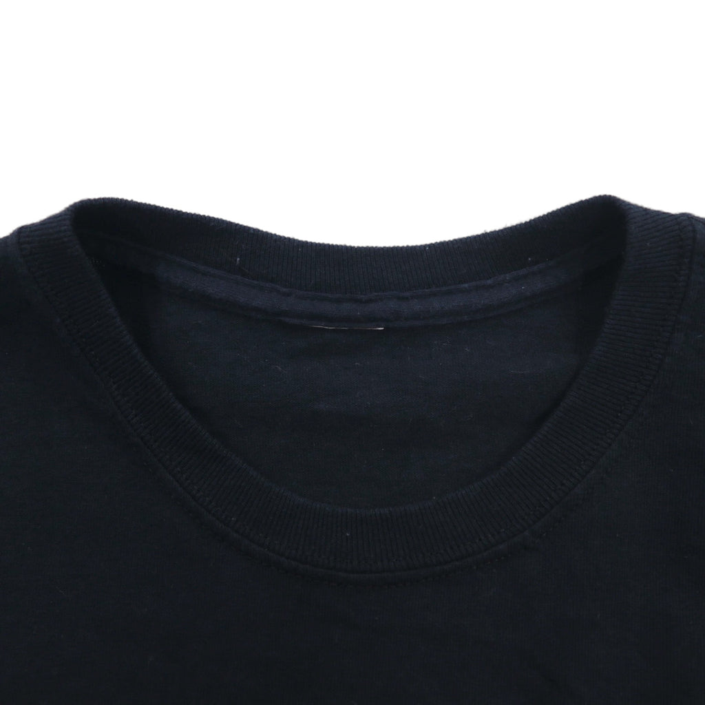 HARLEY DAVIDSON 両面プリント Tシャツ L ブラック コットン FOUR RIVERS