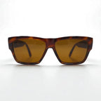 Gianni Versace Square Wellington Sunglasses in Tortoiseshell Medusa MOD.372/DM, Made in Italy