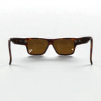 Gianni Versace Square Wellington Sunglasses in Tortoiseshell Medusa MOD.372/DM, Made in Italy