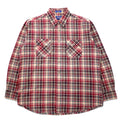 日本然リトテ-古着オンライン-PENDLETON フランネルシャツ XL レッド チェック コットン HIKER SHIRT-PENDLETON Flannel Shirt XL Red Checked Cotton HIKER SHIRT