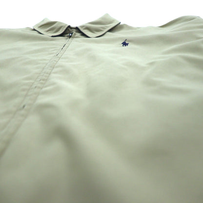 Polo Ralph Lauren 90年代 スウィングトップ ハリントンジャケット XL ベージュ チンストラップ スモールポニー刺繍