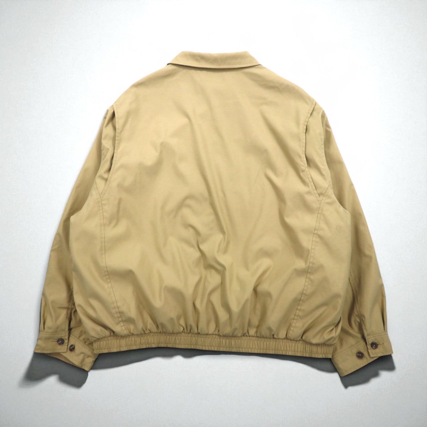 Polo Ralph Lauren 90年代 スウィングトップ ハリントンジャケット XL ベージュ チンストラップ スモールポニー刺繍