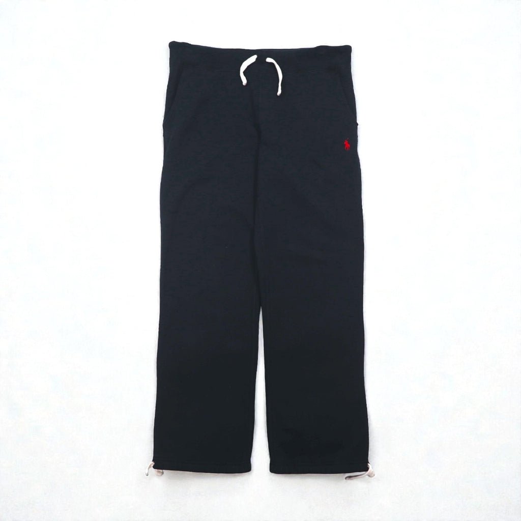 Polo Ralph Lauren スウェットパンツ S ブラック コットン スモールポニー刺繡