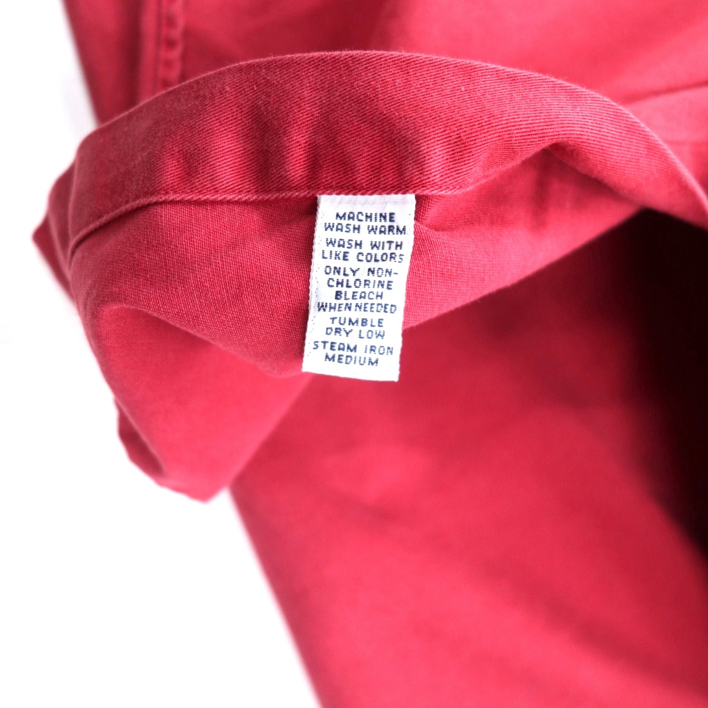 RALPH LAUREN 90年代 ボタンダウンシャツ XL レッド コットン BLAKE スモールポニー刺繍