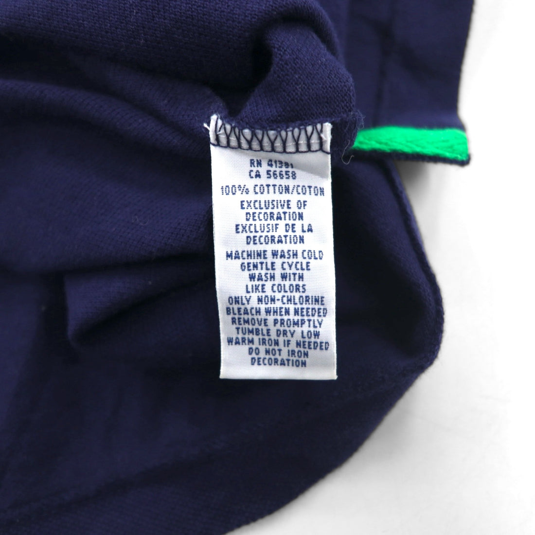 POLO RALPH LAUREN Pique Polo Shirt XL Navy Cotton Embroidered Big Pony USA Stars and Stripes