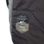 Columbia Padding Jacket XXL Grey Nylon Waterproof Padded Hood Retractable Big Size XM4352