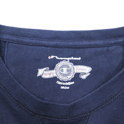 Champion リバースウィーブ REVERSE WEAVE カレッジ スウェット M ネイビー DE SALES UNIVERSITY アーチロゴ 前V