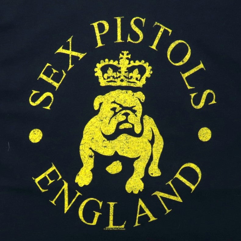 SEX PISTOLS セックスピストルズ バンドTシャツ XL ブラック コットン ENGLAND ブルドッグ