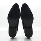 KENZO Japanese-made leather side-zip boots, size 26.5cm, cracked finish, Goodyear welt construction, 30923245023