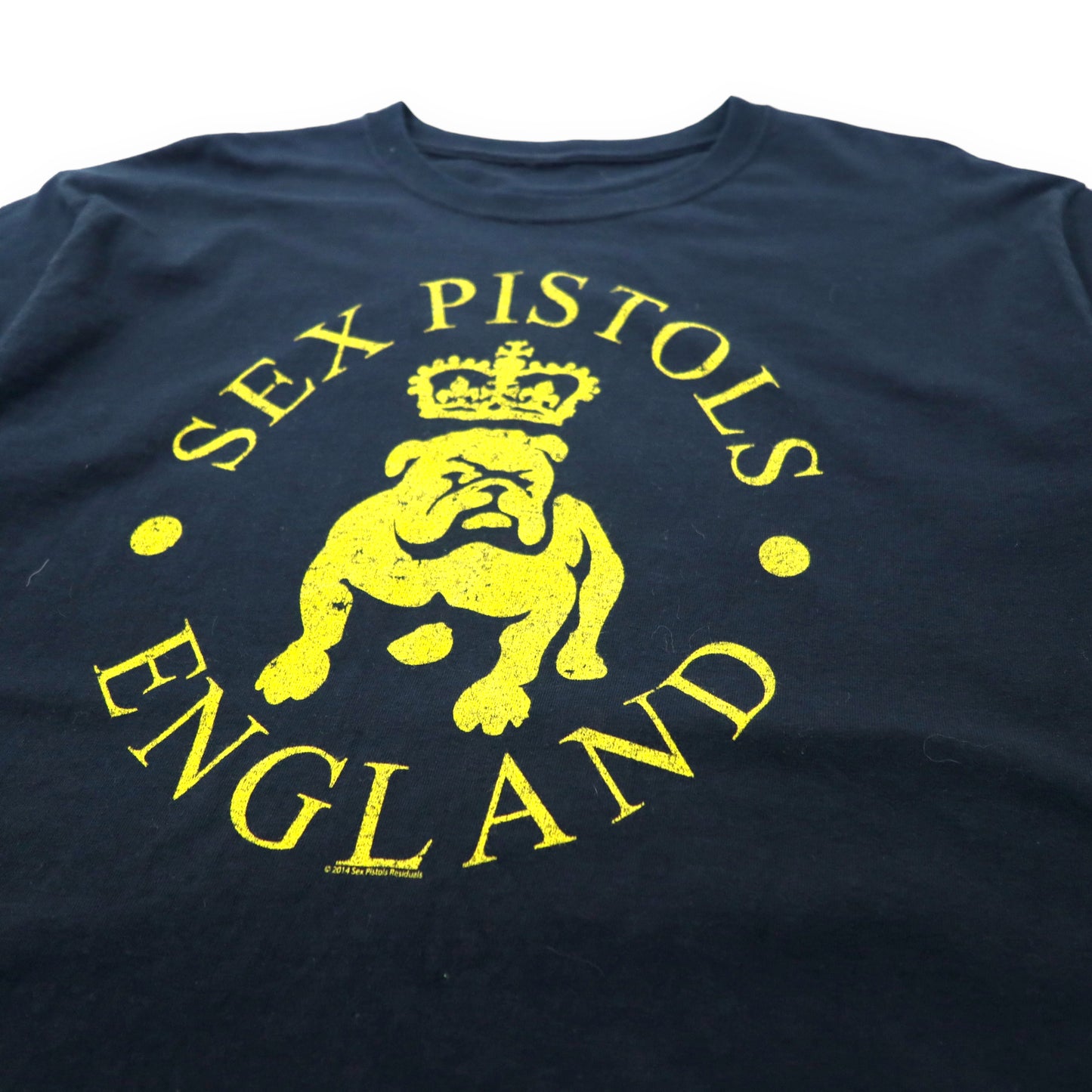 SEX PISTOLS セックスピストルズ バンドTシャツ XL ブラック コットン ENGLAND ブルドッグ