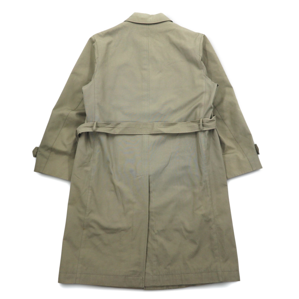 D'URBAN 80s Balmacaan Trench Coat M Beige Removable Liner Belt Included Made in Japan