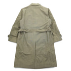 D'URBAN 80s Balmacaan Trench Coat M Beige Removable Liner Belt Included Made in Japan