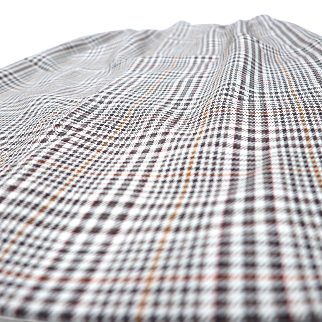 Burberrys Silk Double Breasted Suit Set M Beige Check Wool WILLIAM BROWN