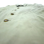 D'URBAN 80s Balmacaan Trench Coat M Beige Removable Liner Belt Included Made in Japan