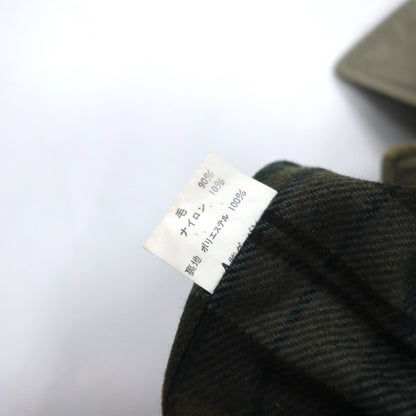 D'URBAN 80年代 ステンカラーコート トレンチコート M ベージュ ライナー着脱式 ベルト付き 日本製