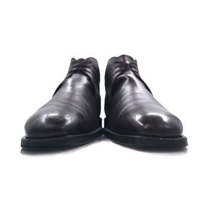 BURBERRY チャッカブーツ アンクルブーツ 27cm ブラウン レザー BU1520