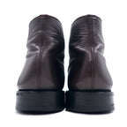 BURBERRY チャッカブーツ アンクルブーツ 27cm ブラウン レザー BU1520