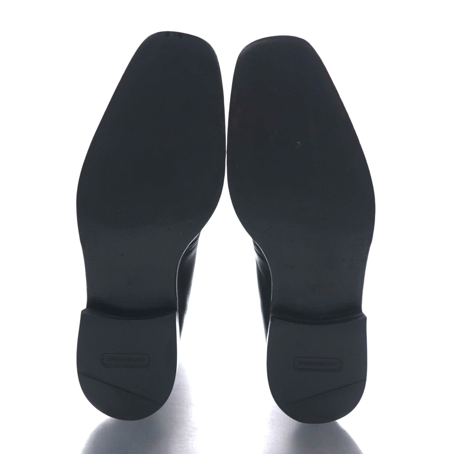 BURBERRY チャッカブーツ アンクルブーツ 27cm ブラウン レザー BU1520