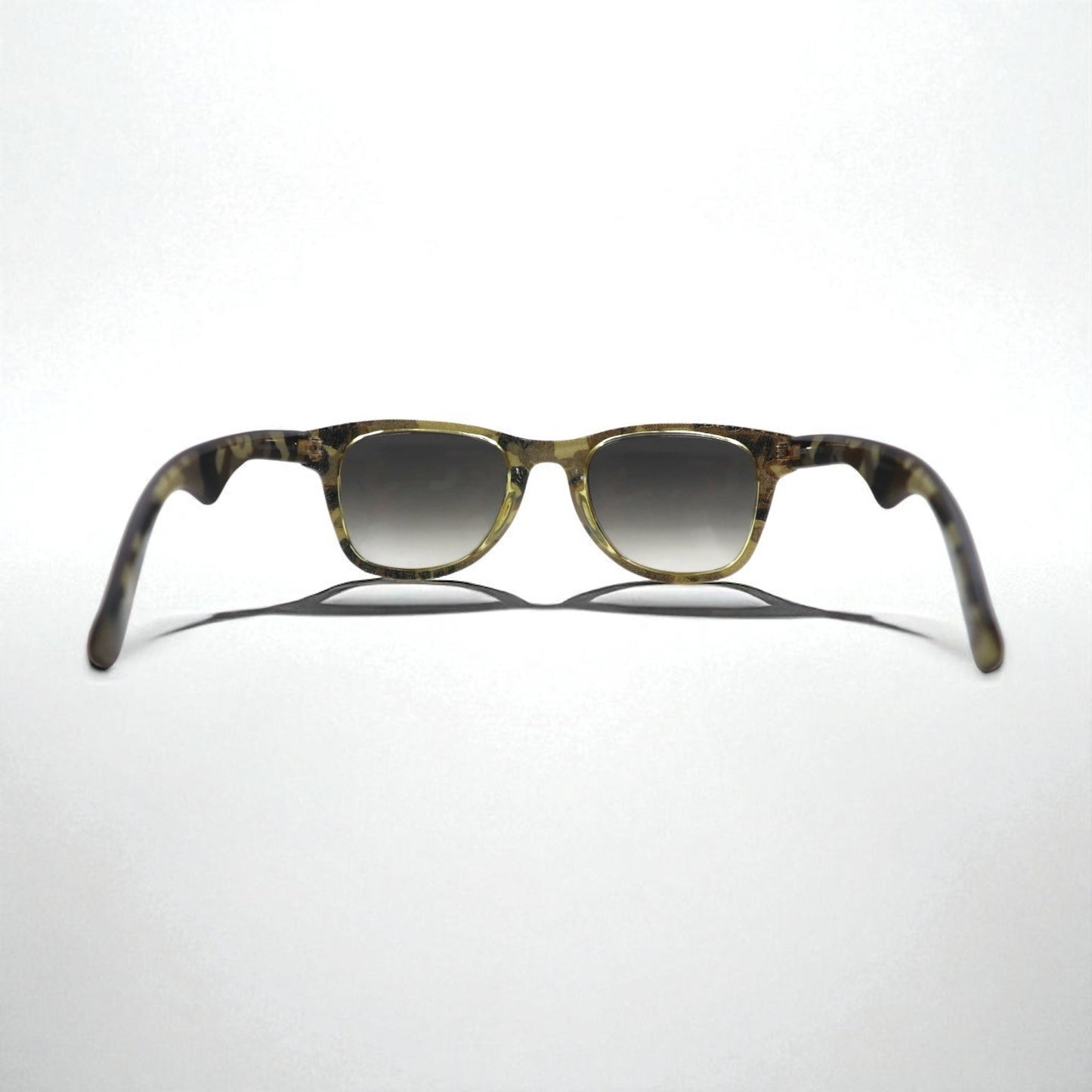 CARERRA BY JIMMY CHOO ウェリントン サングラス ブラウン カモフラ OHBIC 50-23 145 スロベニア製