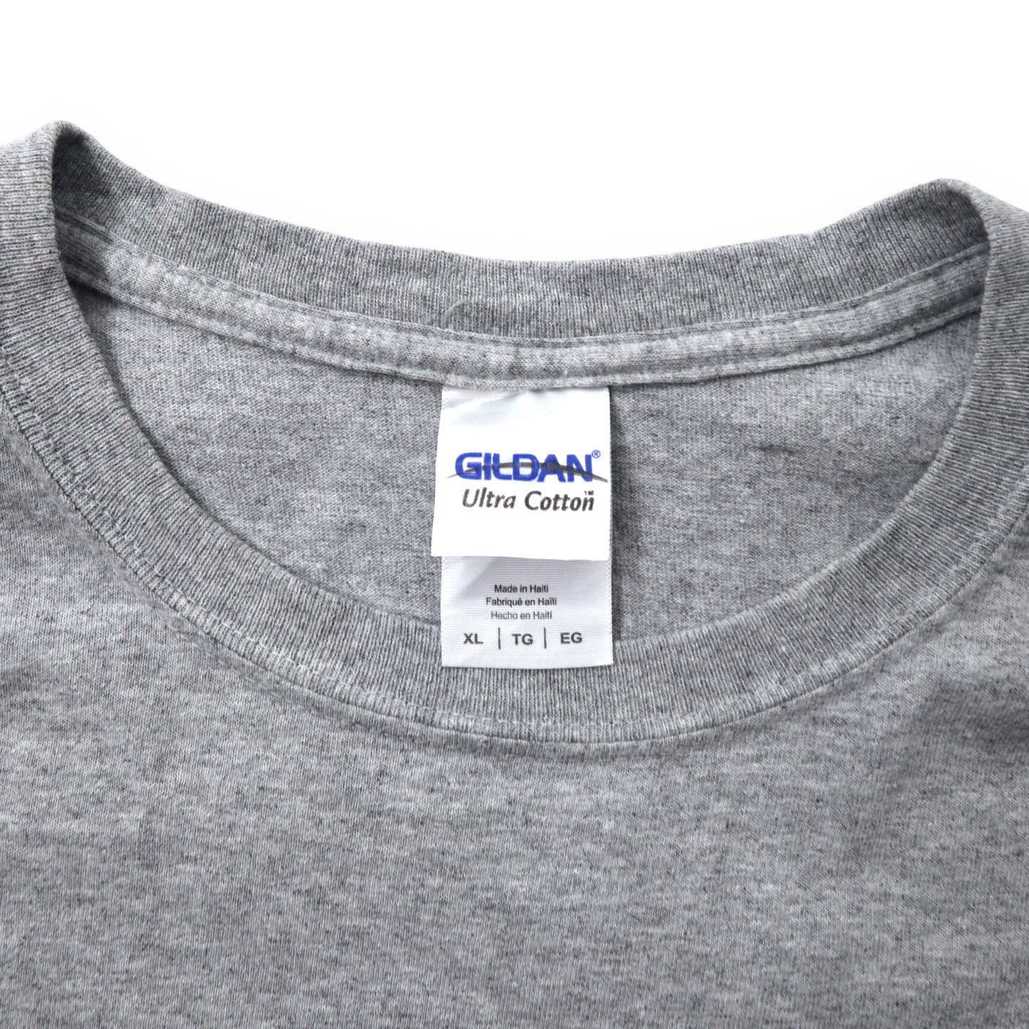 GILDAN アンカープリントTシャツ XL グレー コットン CAPTAIN AWESOME ビッグサイズ