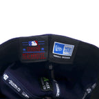 NEW ERA ベースボールキャップ S/M ネイビー ウール MLB CUBS