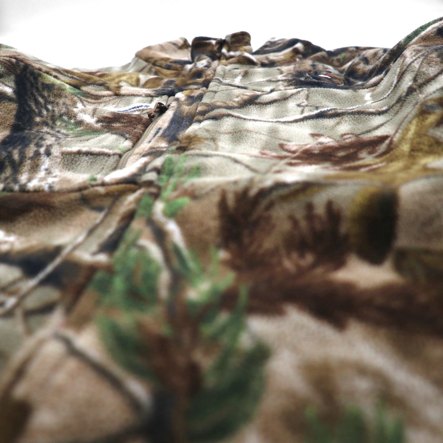 RED HEAD リアルツリーカモ フリースジャケット XL カーキ WINDPROOF 撥水 ジップアップ