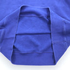 Ralph Lauren 90s Reverse Weave Sweatshirt, XL, Blue, with Small Pony Embroidery