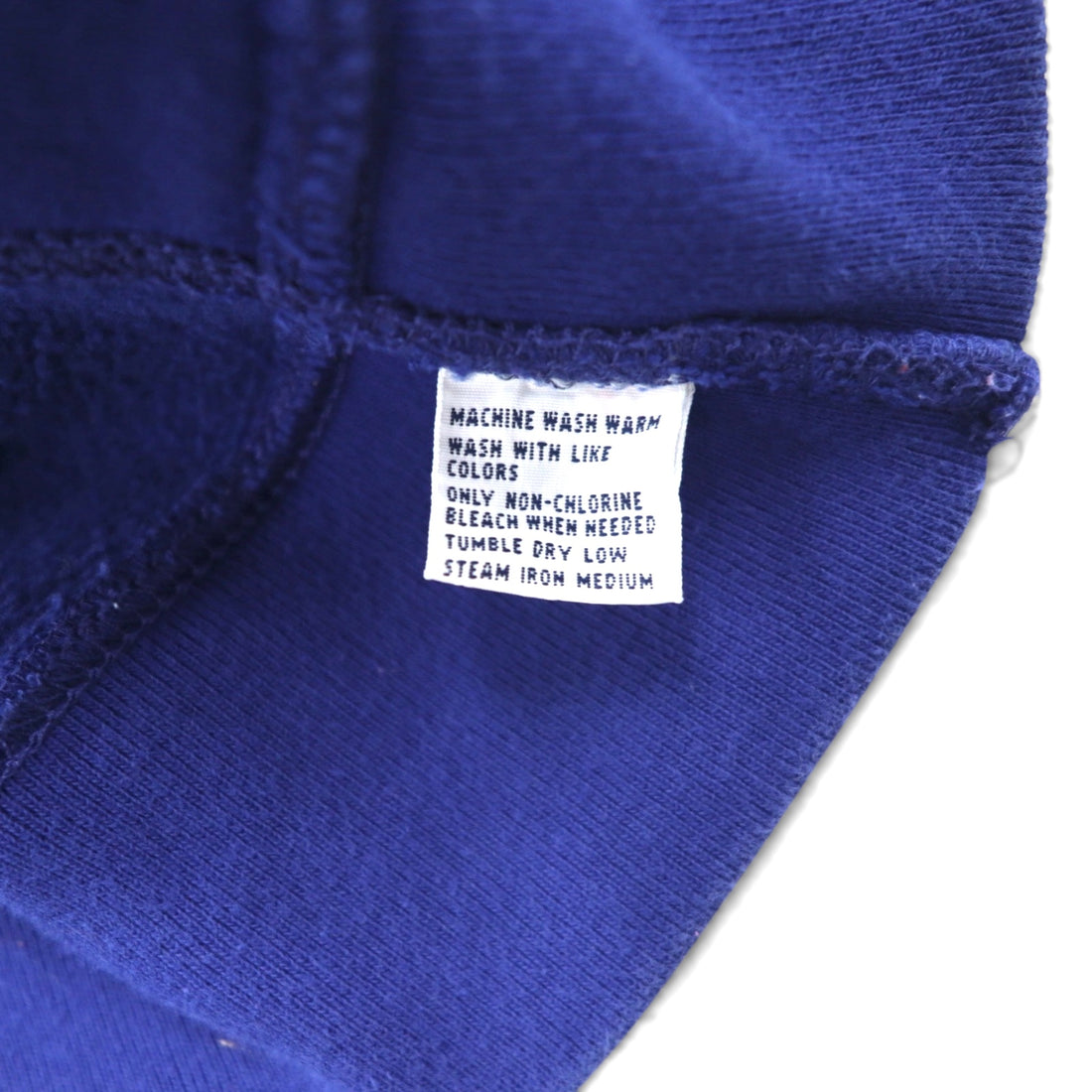 Ralph Lauren 90s Reverse Weave Sweatshirt, XL, Blue, with Small Pony Embroidery
