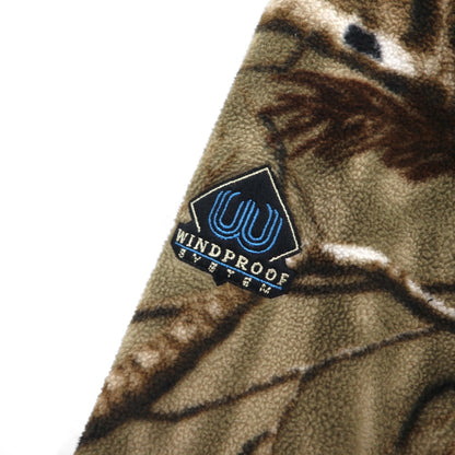 RED HEAD リアルツリーカモ フリースジャケット XL カーキ WINDPROOF 撥水 ジップアップ