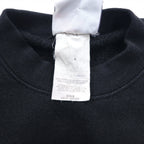 LOGO ATHLETIC 90s NFL Embroidered Sweatshirt M Black PITTSBURGH STEELERS Made in Mexico