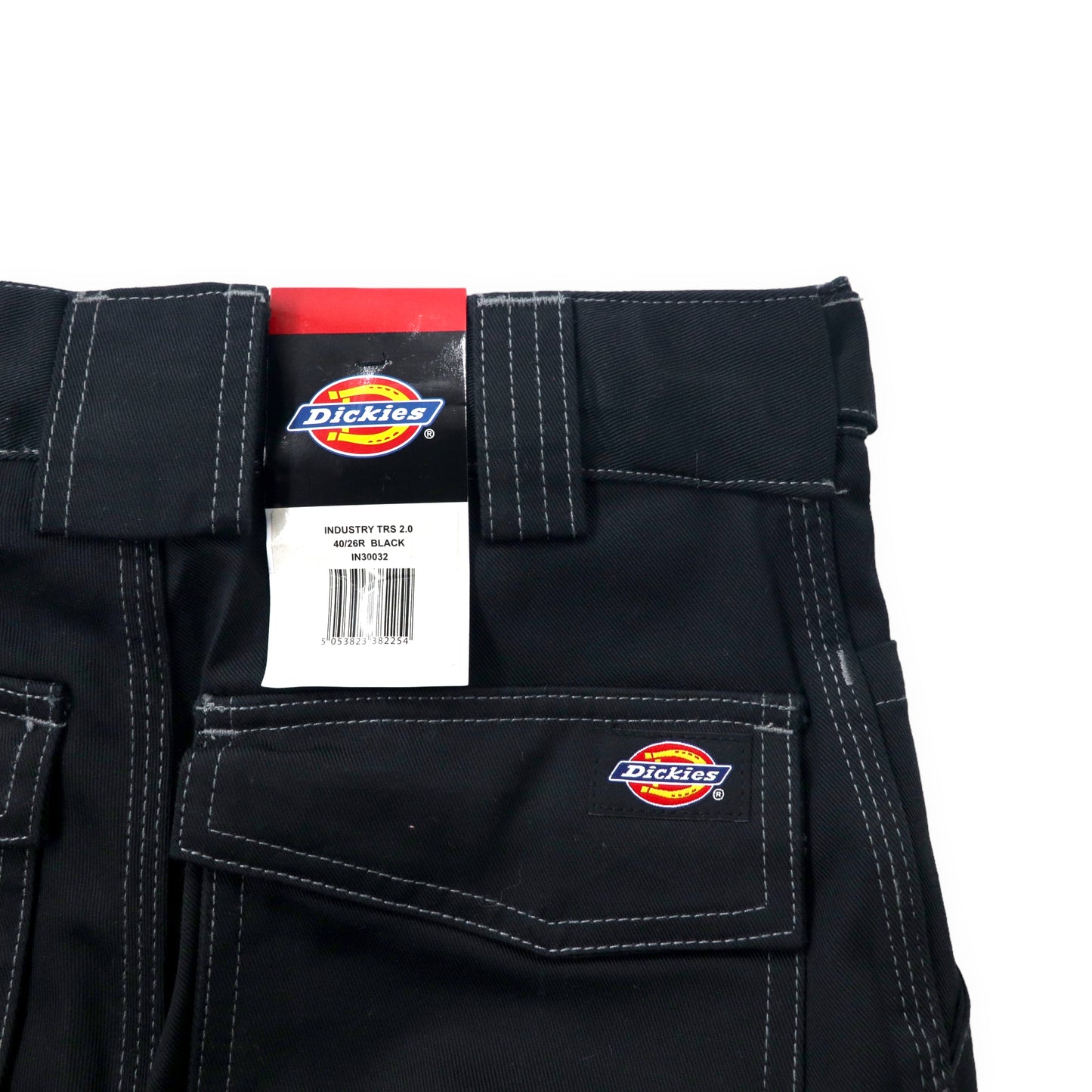 Dickies EUROPE ダブルニー  ワークパンツ カーゴパンツ 26 ブラック ポリエステル INDUSTRY TRS 2.0 未使用品