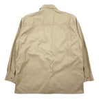 VAN -JAC- Work shirt L Beige Cotton Box silhouette