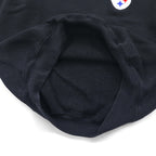 LOGO ATHLETIC 90s NFL Embroidered Sweatshirt M Black PITTSBURGH STEELERS Made in Mexico