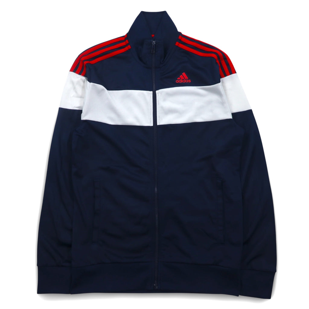 adidas SPORT ESSENTIAL 3-Stripes Track Jacket Jersey M Navy CLIMALITE