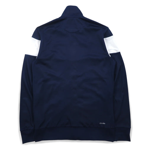 adidas SPORT ESSENTIAL 3ストライプ トラックジャケット ジャージ M ネイビー CLIMALITE クライマライト