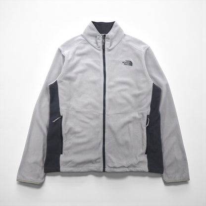 THE NORTH FACE ポーラテック POLARTEC フリースジャケット L グレー ドローコード A7SP US規格