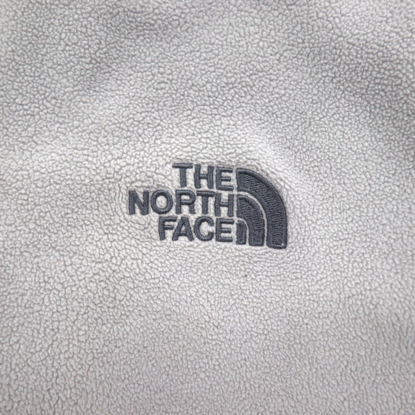 THE NORTH FACE ポーラテック POLARTEC フリースジャケット L グレー ドローコード A7SP US規格