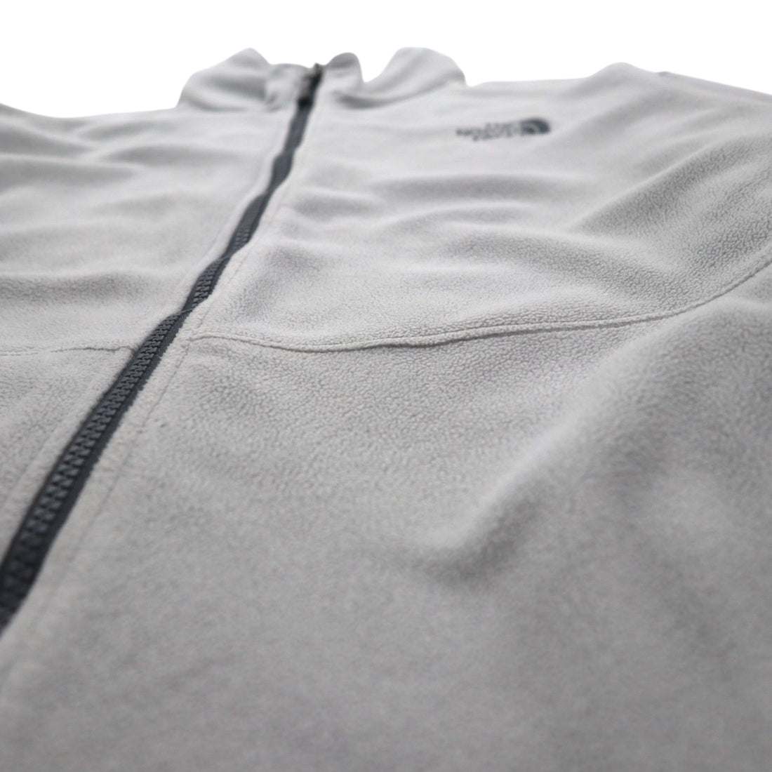 THE NORTH FACE ポーラテック POLARTEC フリースジャケット L グレー ドローコード A7SP US規格