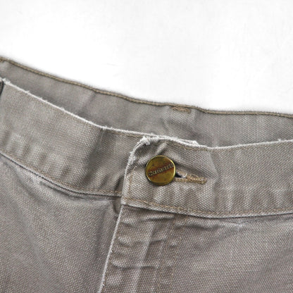 carhartt カットオフ ダックペインター ショートパンツ ハーフパンツ L ベージュ Dungaree Fit ニカラグア戦