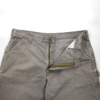 carhartt カットオフ ダックペインター ショートパンツ ハーフパンツ L ベージュ Dungaree Fit ニカラグア戦