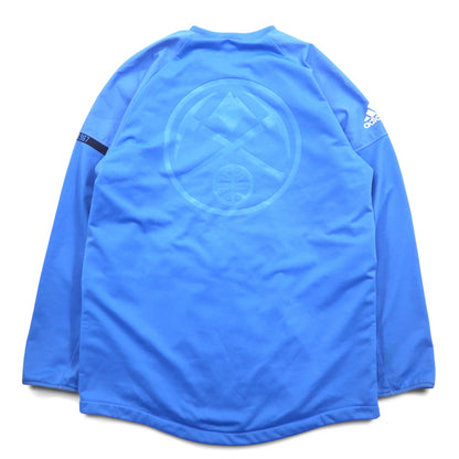 adidas × NBA トラックジャケット ジャージ 4XO ブルー DENVER NUGGETS バックプリント BK7610