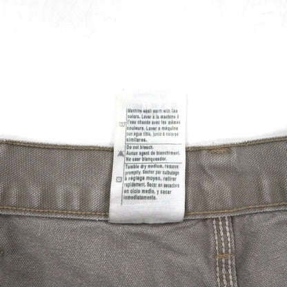 carhartt カットオフ ダックペインター ショートパンツ ハーフパンツ L ベージュ Dungaree Fit ニカラグア戦